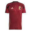 Men's Belgium Home Soccer Short Sleeves Jersey 2024 - worldjerseyshop