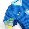 Men's Brazil Away Soccer Kit(Jersey+Shorts) 2024 - worldjerseyshop