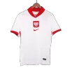 Men's Poland Home Soccer Short Sleeves Jersey 2024 - worldjerseyshop