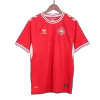 Men's Denmark Home Soccer Short Sleeves Jersey 2024 - worldjerseyshop