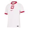 Men's Poland Home Soccer Short Sleeves Jersey 2024 - worldjerseyshop