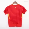 Kids Spain Home Soccer Jersey Kits(Jersey+Shorts) 2024 - worldjerseyshop