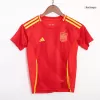 Kids Spain Home Soccer Jersey Kits(Jersey+Shorts) 2024 - worldjerseyshop