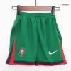 Kids Portugal Whole Kits Home Soccer Kit (Jersey+Shorts+Sock） 2024 - worldjerseyshop