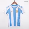 Kids Argentina Whole Kits Home Soccer Kit (Jersey+Shorts+Sock） 2024 - worldjerseyshop