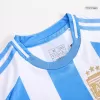 Kids Argentina Home Soccer Jersey Kits(Jersey+Shorts) 2024 - worldjerseyshop