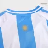 Kids's Argentina Home Soccer Whole Kits(Jerseys+Shorts+Socks) 2024 - worldjerseyshop