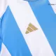 Kids Argentina Whole Kits Home Soccer Kit (Jersey+Shorts+Sock） 2024 - worldjerseyshop