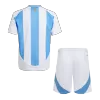 Kids Argentina Home Soccer Jersey Kits(Jersey+Shorts) 2024 - worldjerseyshop