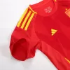 Kids Spain Whole Kits Home Soccer Kit (Jersey+Shorts+Sock） 2024 - worldjerseyshop