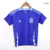 Kids Argentina Away Soccer Jersey Kits(Jersey+Shorts) 2024 - worldjerseyshop