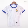 Kids France Away Soccer Jersey Kits(Jersey+Shorts) 2024 - worldjerseyshop