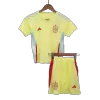 Kids Spain Whole Kits Away Soccer Kit (Jersey+Shorts+Sock） 2024 - worldjerseyshop