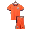 Kids Netherlands Home Soccer Jersey Kits(Jersey+Shorts) 2024 - worldjerseyshop