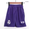 Kids Real Madrid Fourth Away Soccer Jersey Kits(Jersey+Shorts) 2023/24 - worldjerseyshop