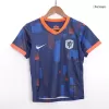 Kids Netherlands Away Soccer Jersey Kits(Jersey+Shorts) 2024 - worldjerseyshop