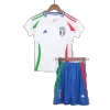 Kids Italy Whole Kits Away Soccer Kit (Jersey+Shorts+Sock） 2024 - worldjerseyshop