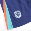 Kids's Netherlands Away Soccer Whole Kits(Jerseys+Shorts+Socks) 2024 - worldjerseyshop