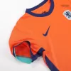 Kids Netherlands Whole Kits Home Soccer Kit (Jersey+Shorts+Sock） 2024 - worldjerseyshop