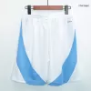 Men's Argentina Home Soccer Shorts 2024 - worldjerseyshop