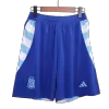 Men's Argentina Away Soccer Shorts 2024 - worldjerseyshop