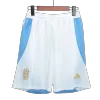 Men's Argentina Home Soccer Shorts 2024 - worldjerseyshop