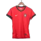 Women's Portugal Home Soccer Jersey Shirt 2024 - worldjerseyshop