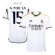 Men's Real Madrid A POR LA #15 Home Soccer Short Sleeves Jersey 2023/24 - worldjerseyshop