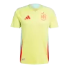 Men's Spain Away Player Version Soccer Jersey 2024 - worldjerseyshop