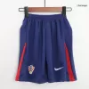 Kids Croatia Away Soccer Jersey Kits(Jersey+Shorts) 2024 - worldjerseyshop