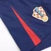 Men's Croatia Away Soccer Shorts 2024 - worldjerseyshop