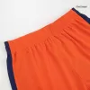 Men's Netherlands Home Soccer Shorts 2024 - worldjerseyshop