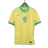 Men's Brazil Home Soccer Whole Kits(Jerseys+Shorts+Socks) 2024 - worldjerseyshop