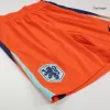 Men's Netherlands Home Soccer Shorts 2024 - worldjerseyshop