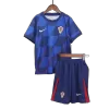 Kids Croatia Away Soccer Jersey Kits(Jersey+Shorts) 2024 - worldjerseyshop