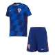 Kids Croatia Away Soccer Jersey Kits(Jersey+Shorts) 2024 - worldjerseyshop