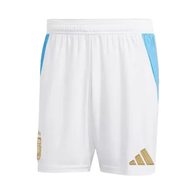 Men's Argentina Home Soccer Shorts 2024 - worldjerseyshop