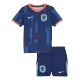 Kids Netherlands Away Soccer Jersey Kits(Jersey+Shorts) 2024 - worldjerseyshop