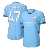 Men's Manchester City FODEN #47 Home Player Version Soccer Jersey 2024/25 - worldjerseyshop