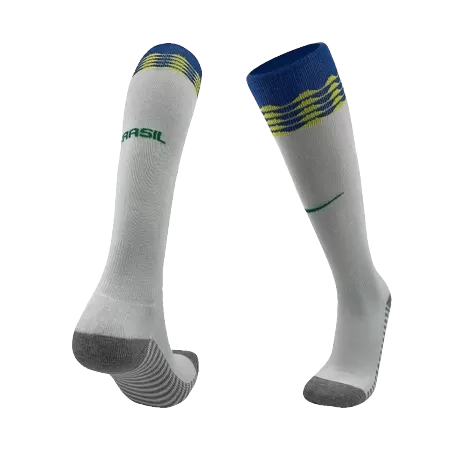 Men's Brazil Home Soccer Socks 2024 - worldjerseyshop