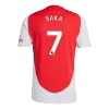 Men's Arsenal SAKA #7 Home Player Version Soccer Jersey 2024/25 - worldjerseyshop