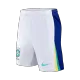 Men's Brazil Away Soccer Whole Kits(Jerseys+Shorts+Socks) 2024 - worldjerseyshop