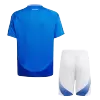 Kids Italy Home Soccer Jersey Kits(Jersey+Shorts) 2024 - worldjerseyshop