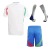 Kids Italy Whole Kits Away Soccer Kit (Jersey+Shorts+Sock） 2024 - worldjerseyshop