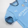 Men's Manchester City Home Player Version Soccer Jersey 2024/25 - worldjerseyshop