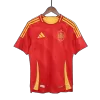 Men's Spain Home Player Version Soccer Jersey 2024 - worldjerseyshop