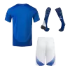 Men's Italy Home Soccer Whole Kits(Jerseys+Shorts+Socks) 2024 - worldjerseyshop