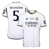 Men's Real Madrid BELLINGHAM #5 Home Final Edition Player Version Soccer Jersey 2023/24 - worldjerseyshop