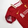 Kids Liverpool Home Soccer Jersey Kits(Jersey+Shorts) 2024/25 - worldjerseyshop