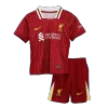 Kids Liverpool Home Soccer Jersey Kits(Jersey+Shorts) 2024/25 - worldjerseyshop